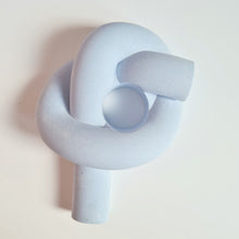 Load image into Gallery viewer, Pastel Knot Candlestick Holder