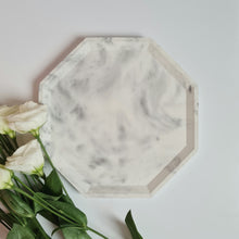 Load image into Gallery viewer, Octagon Marble Tray