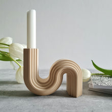 Load image into Gallery viewer, Geometric Candlestick Holders