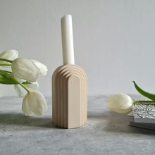 Load image into Gallery viewer, Geometric Candlestick Holders