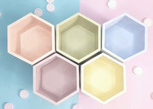 Load image into Gallery viewer, Pastel Hexagon Pen/Brush Holder