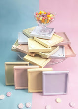 Load image into Gallery viewer, Set of Square Pastel Coasters