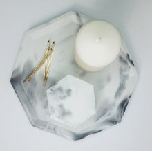 Load image into Gallery viewer, Octagon Marble Tray