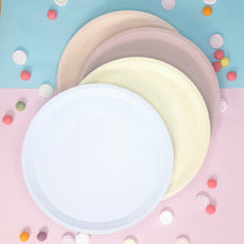 Load image into Gallery viewer, Round Pastel Concrete Tray | Large Coaster | Decorative Concrete Tray