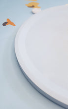 Load image into Gallery viewer, Round Pastel Concrete Tray | Large Coaster | Decorative Concrete Tray