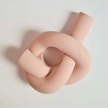 Load image into Gallery viewer, Pastel Knot Candlestick Holder