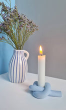 Load image into Gallery viewer, Pastel Knot Candlestick Holder