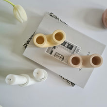 Load image into Gallery viewer, U Shaped Double Candle Holder
