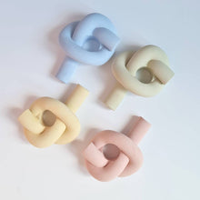 Load image into Gallery viewer, Pastel Knot Candlestick Holder

